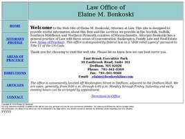Elaine M. Benkoski Attorney At Law