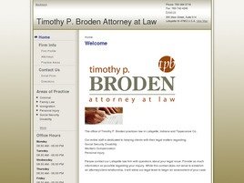 Timothy P. Broden Attorney At Law